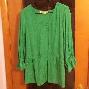 Evri Green Blouse